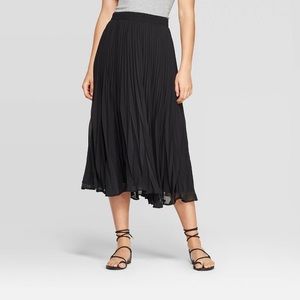 Target Pleated Midi Skirt